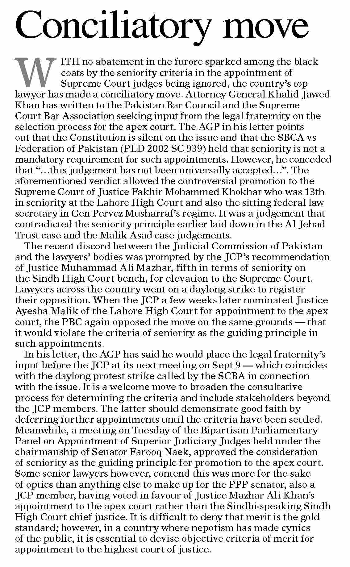 Dawn ePaper Sep 02 2021 Conciliatory Move