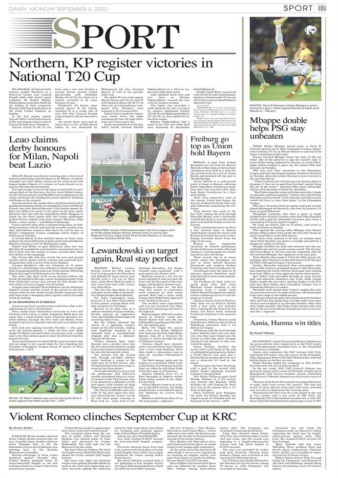 DAWN EPaper