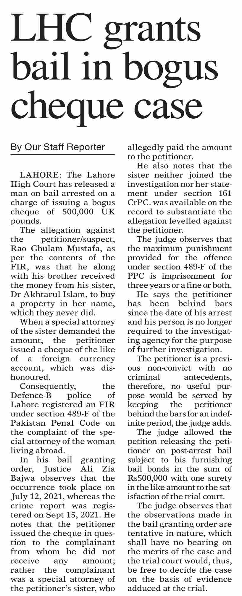 dawn-epaper-sep-22-2022-lhc-grants-bail-in-bogus-cheque-case