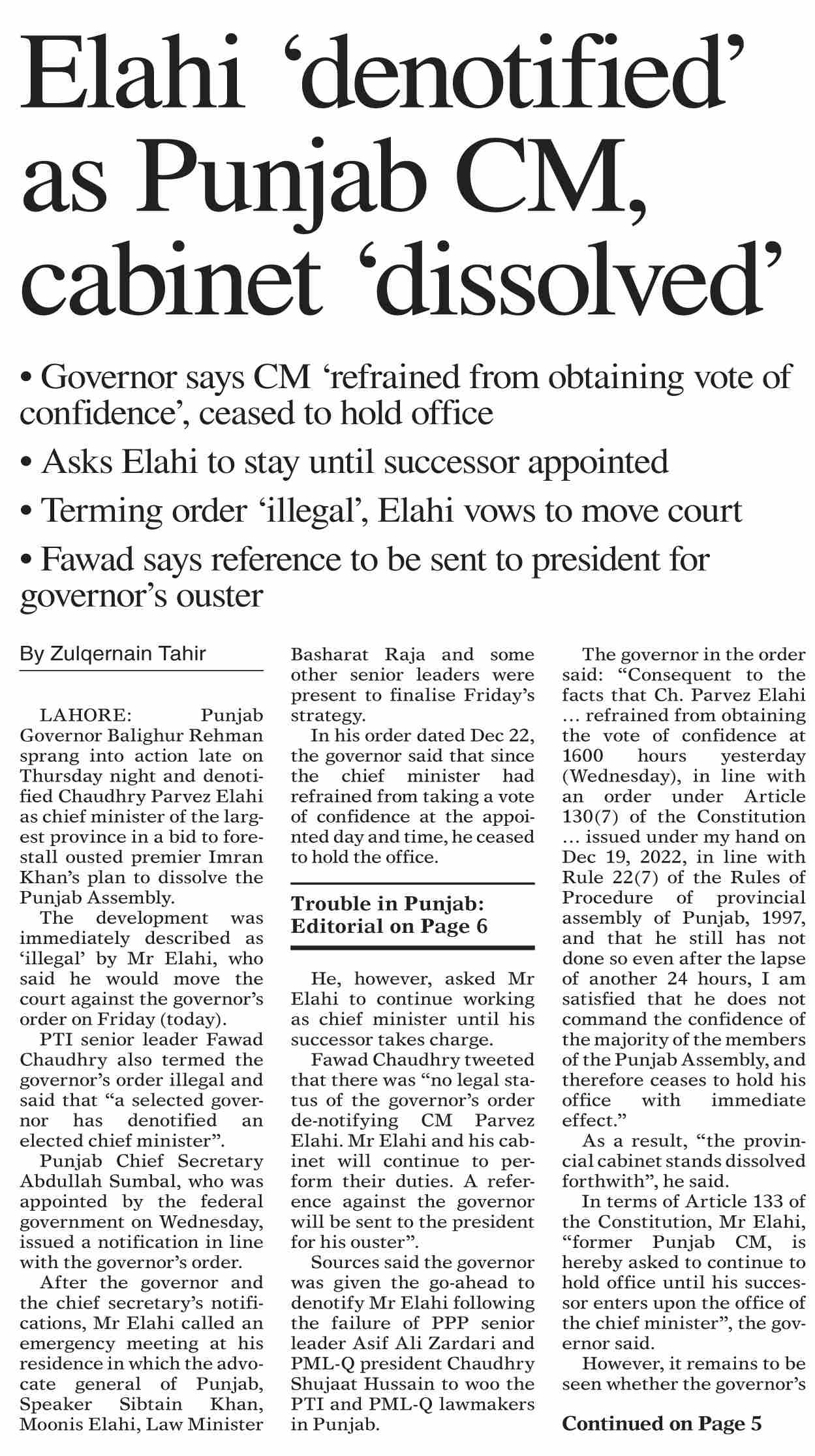 dawn-epaper-dec-23-2022-elahi-denotified-as-punjab-cm-cabinet