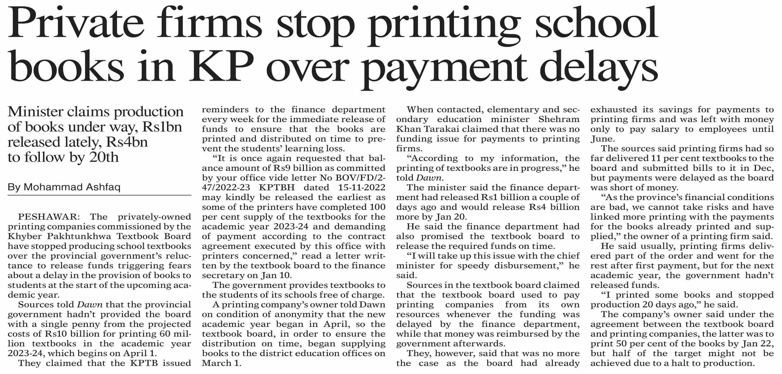 dawn-epaper-jan-16-2023-private-firms-stop-printing-school-books