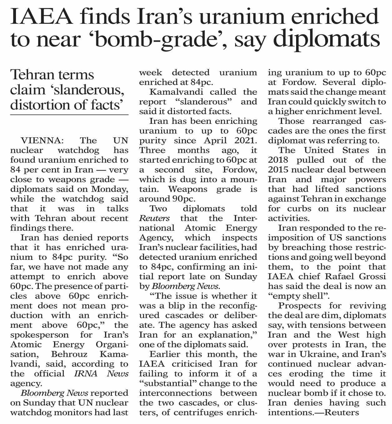 dawn-epaper-feb-21-2023-iaea-finds-iran-s-uranium-enriched-to-near