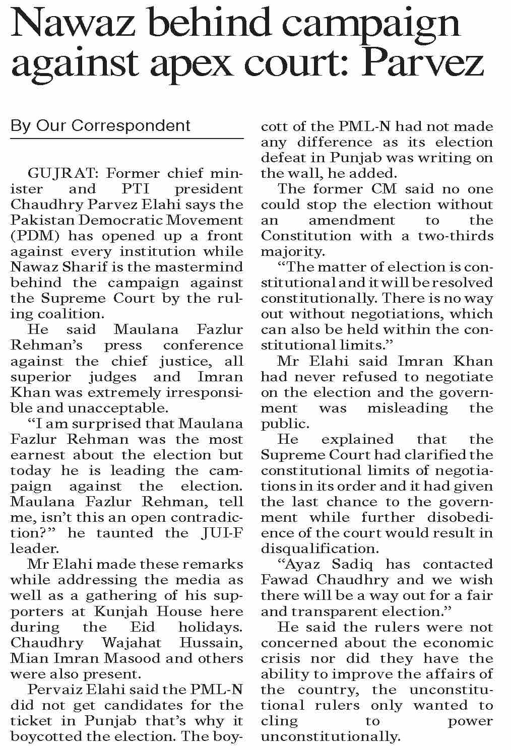 Dawn ePaper Apr 25 2023 Nawaz Behind Campaign Against Apex Court dawn-epaper-apr-25-2023-nawaz-behind-campaign-against-apex-court