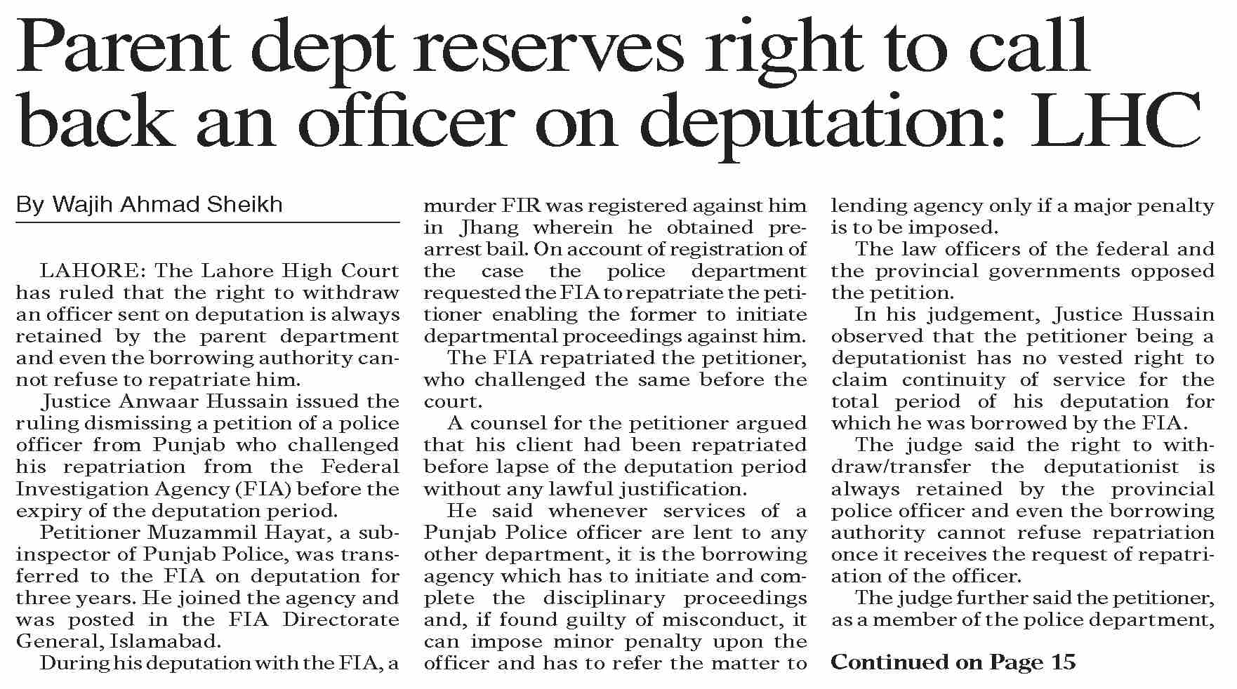 Dawn ePaper Oct 22 2023 Parent Dept Reserves Right To Call Back An dawn-epaper-oct-22-2023-parent-dept-reserves-right-to-call-back-an