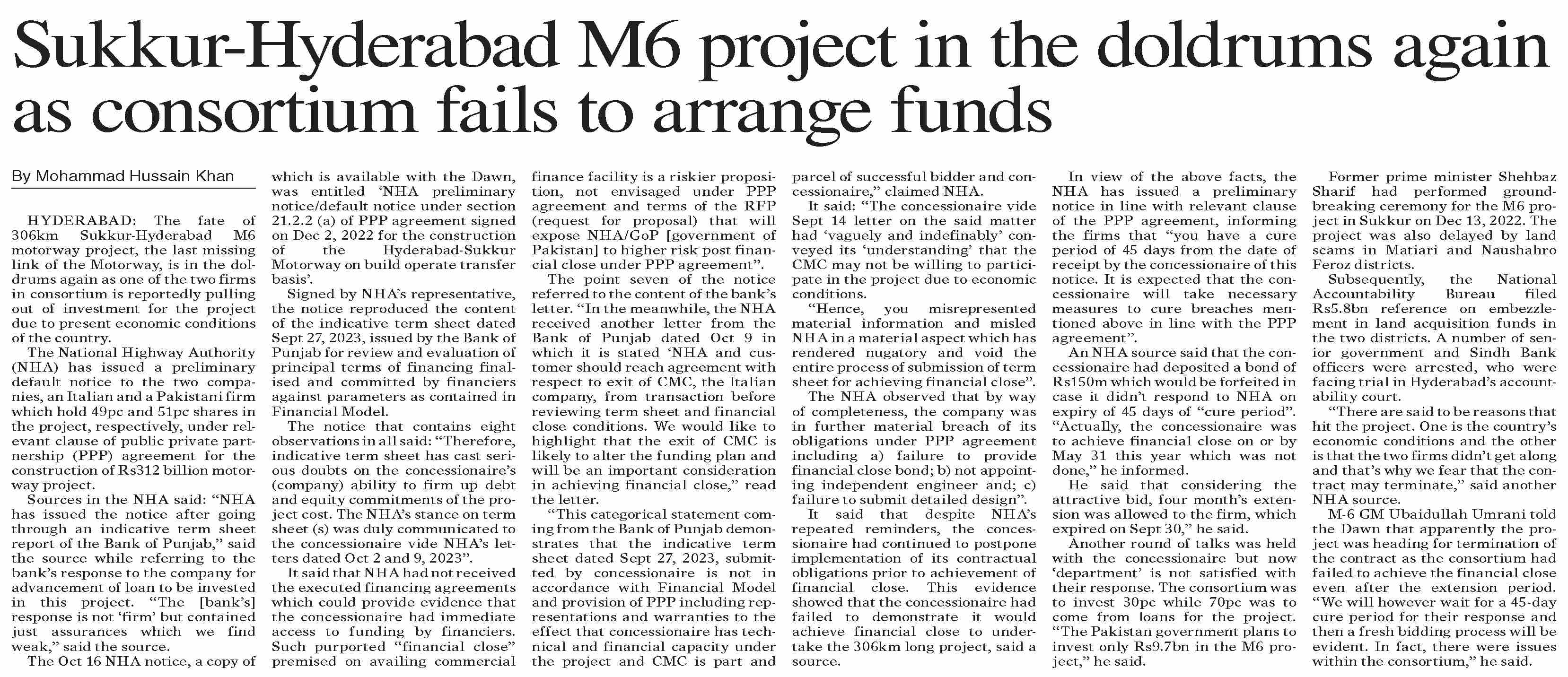 dawn-epaper-oct-27-2023-sukkur-hyderabad-m6-project-in-the