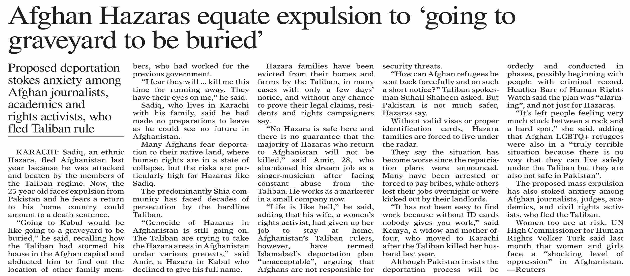 dawn-epaper-oct-30-2023-afghan-hazaras-equate-expulsion-to-going