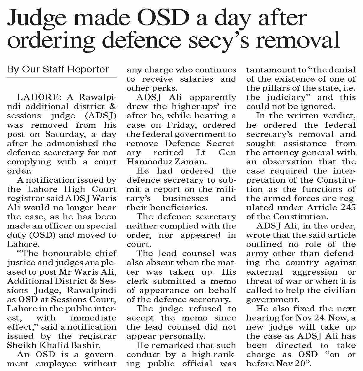 dawn-epaper-nov-19-2023-judge-made-osd-a-day-after-ordering