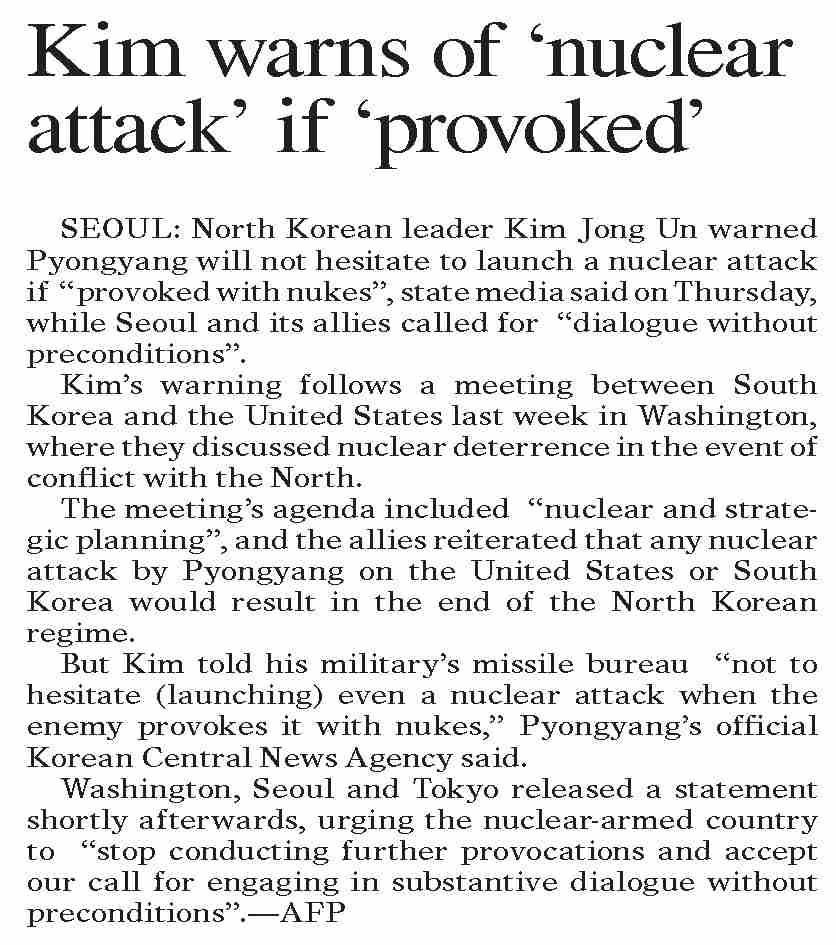 Dawn ePaper Dec 22 2023 Kim Warns Of nuclear Attack If provoked dawn-epaper-dec-22-2023-kim-warns-of-nuclear-attack-if-provoked