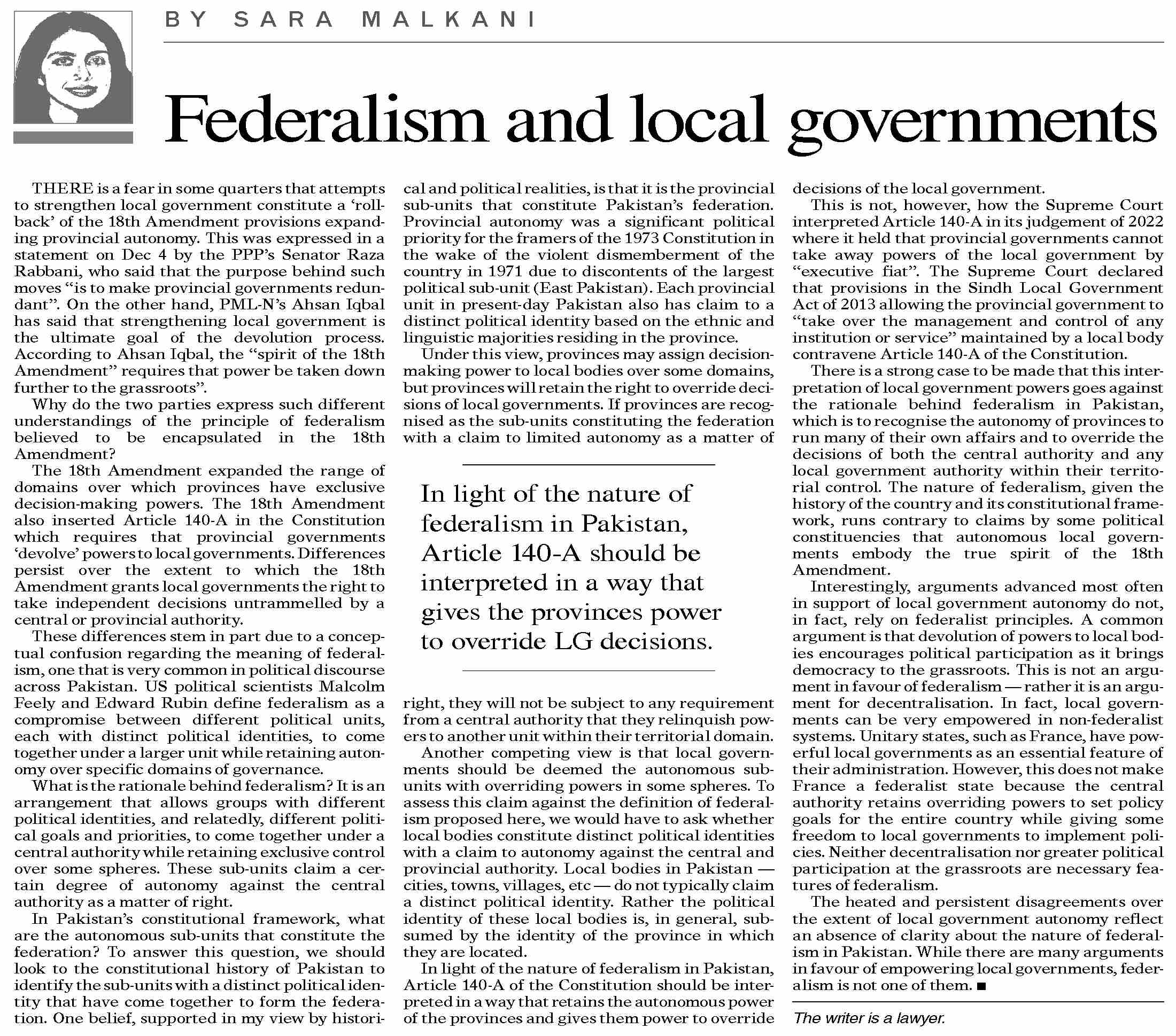 dawn-epaper-dec-29-2023-federalism-and-local-governments