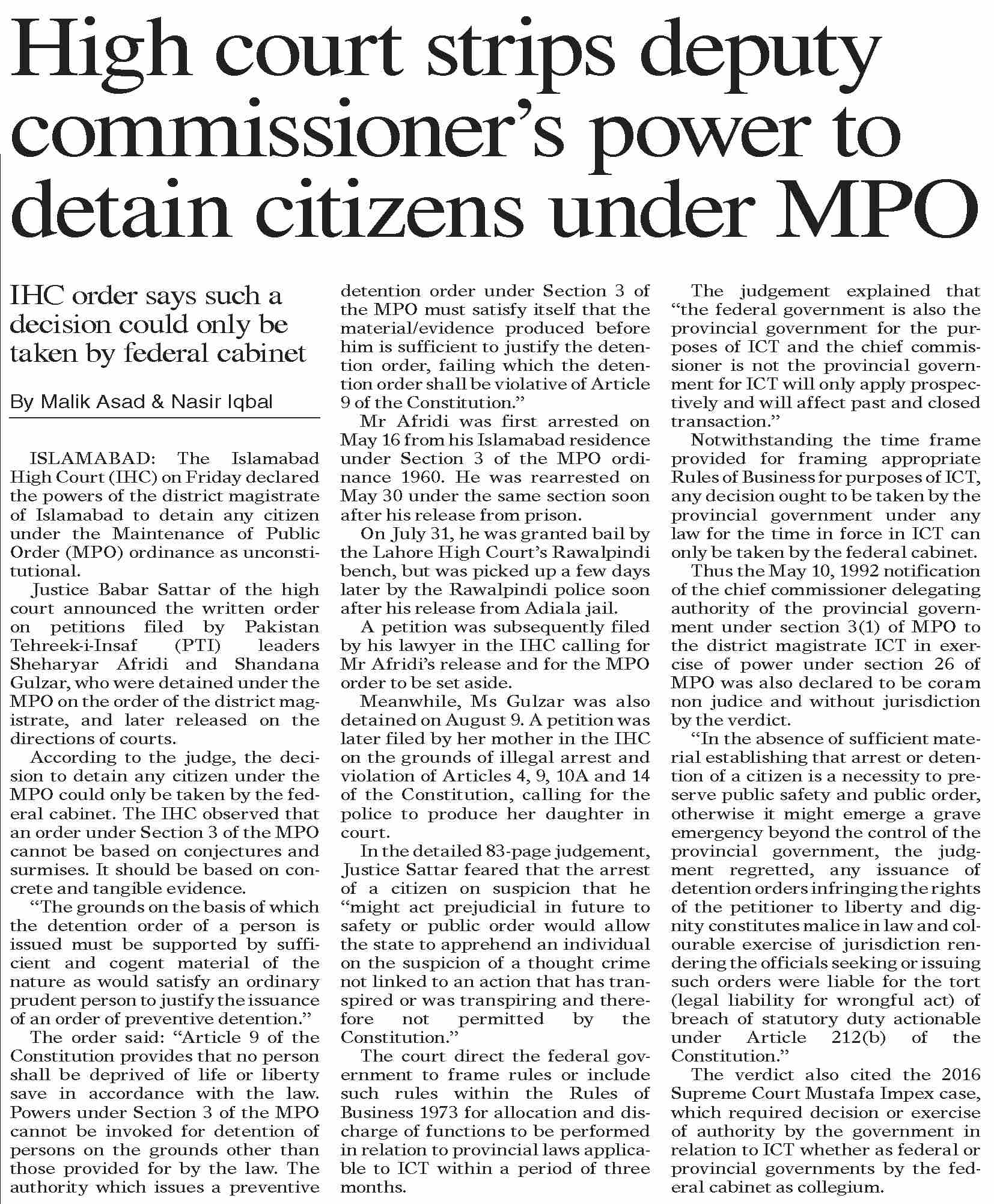 dawn-epaper-dec-30-2023-high-court-strips-deputy-commissioner-s