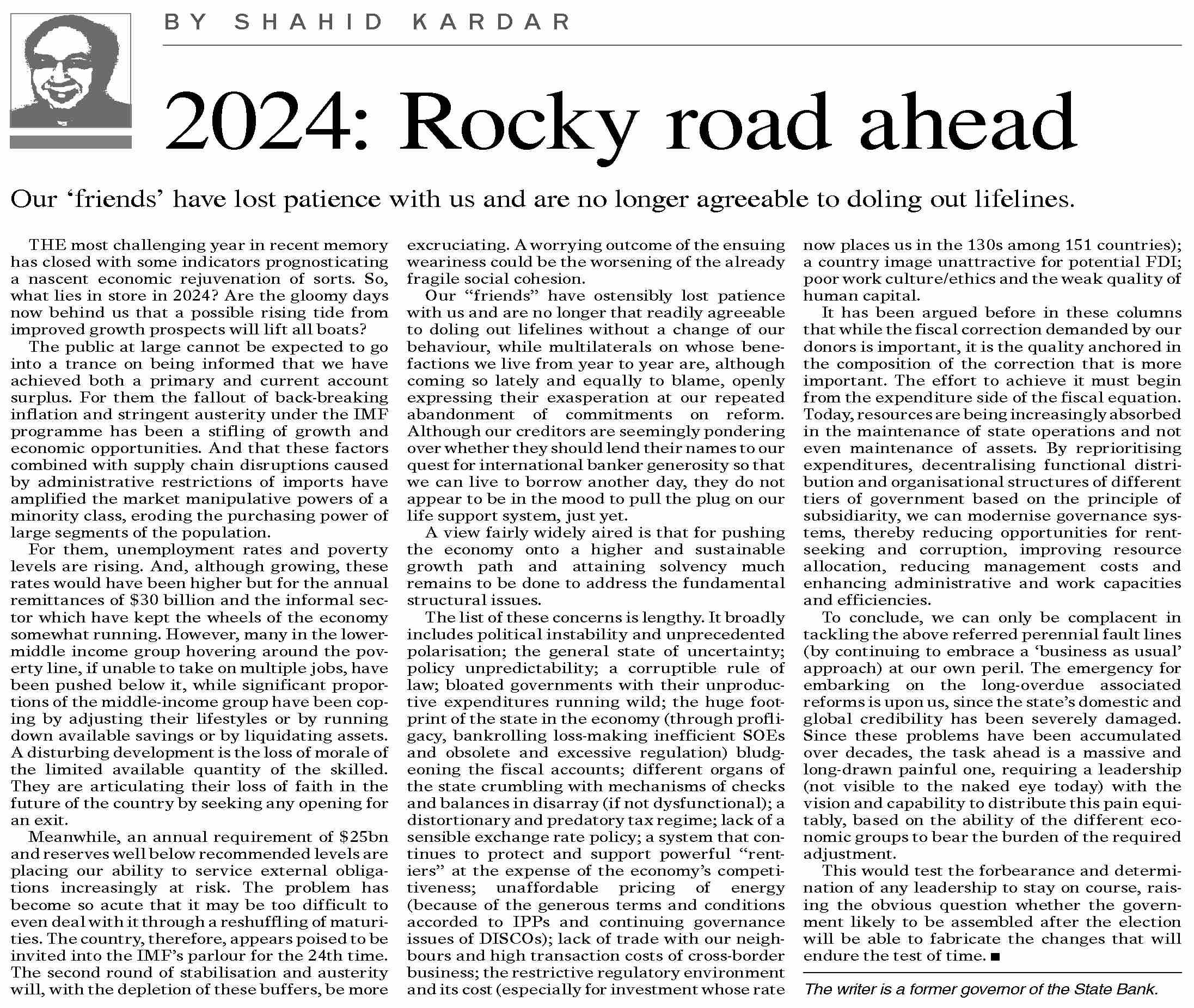 dawn-epaper-jan-13-2024-2024-rocky-road-ahead