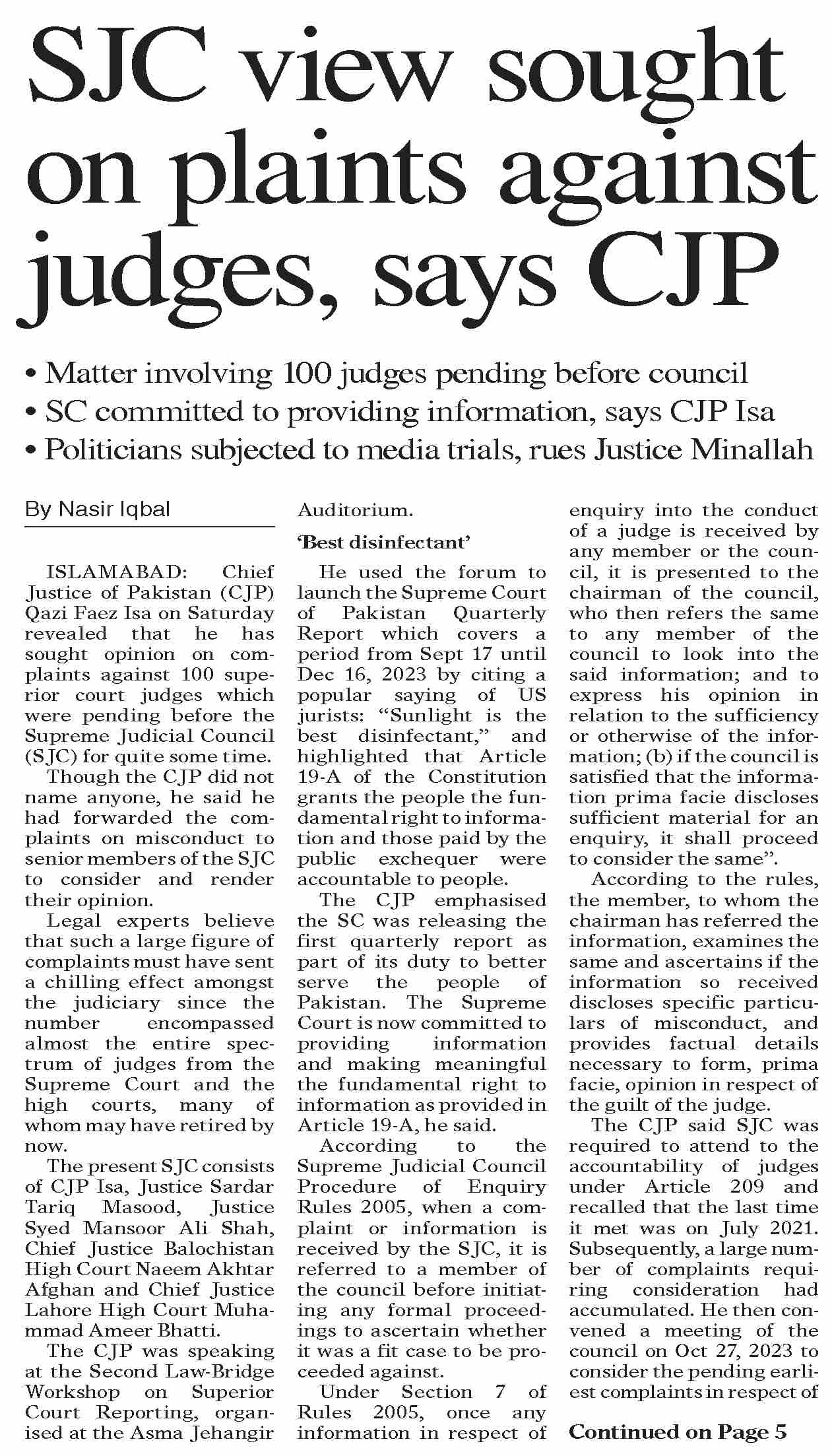 dawn-epaper-jan-21-2024-sjc-view-sought-on-plaints-against-judges