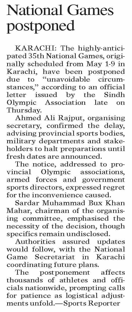 dawn-epaper-apr-18-2025-national-games-postponed