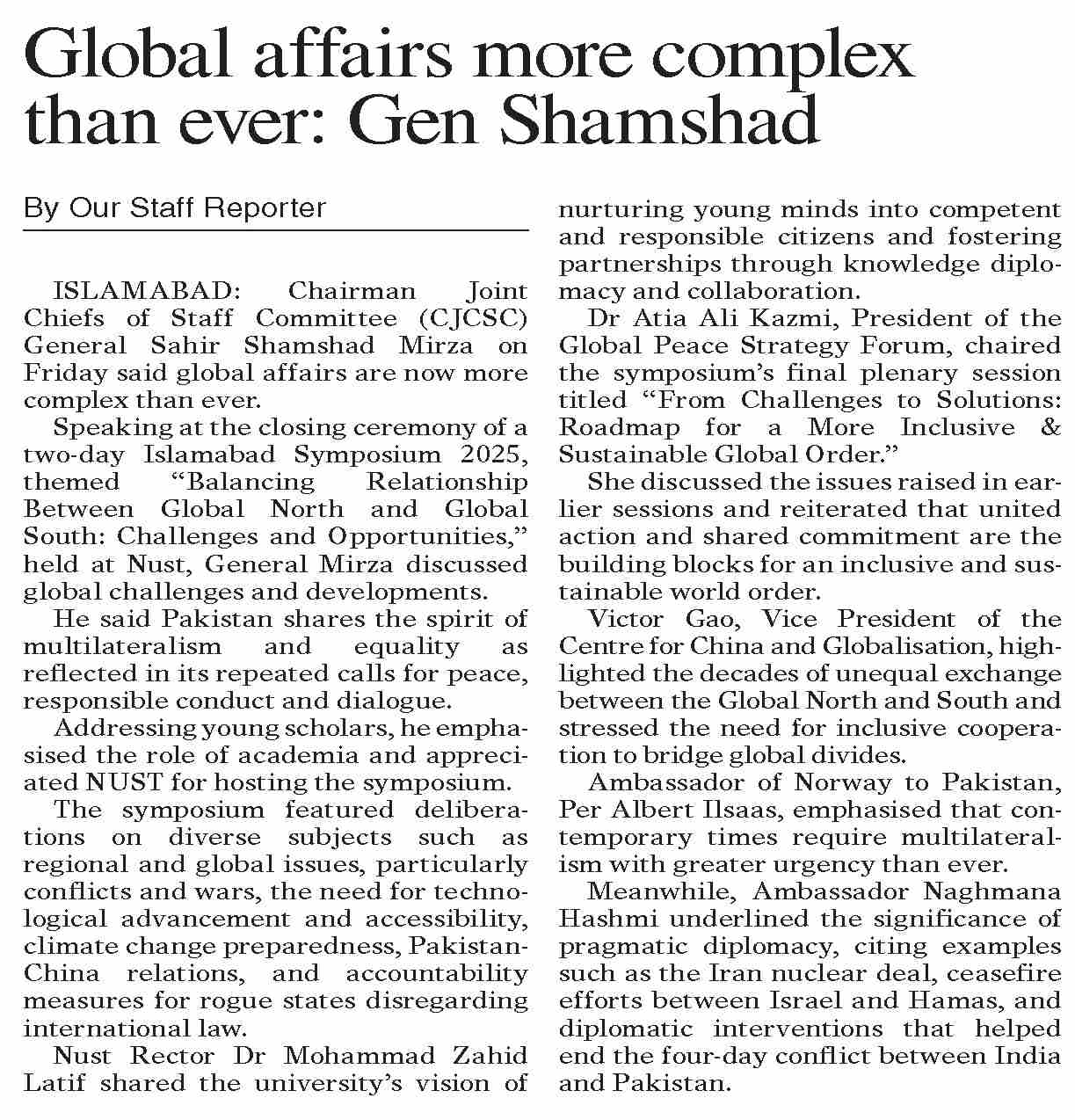 Dawn ePaper Oct 18 2025 Global Affairs More Complex Than Ever Gen dawn-epaper-oct-18-2025-global-affairs-more-complex-than-ever-gen
